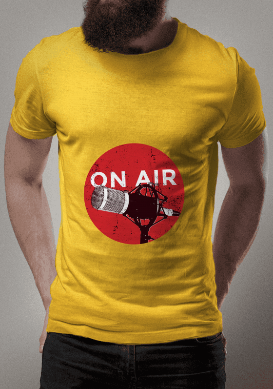 Nome do produto  Camisa MICROFONE VINTAGE