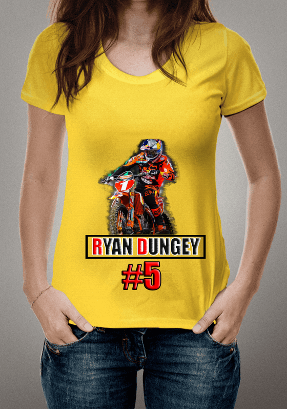 Nome do produto  Camisa Motcross - Ryan Dungey #5