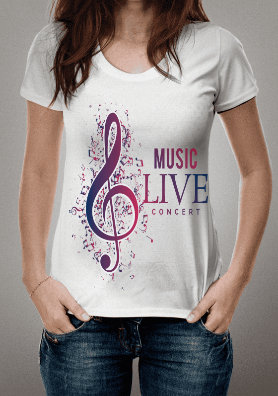 Nome do produto  Camisa Music Live Concert