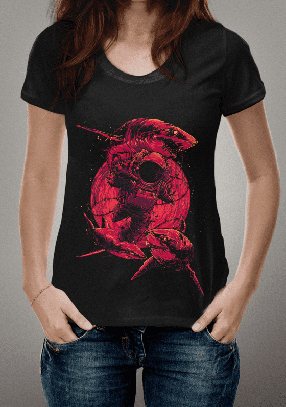 Camisa Náufrago Espacial