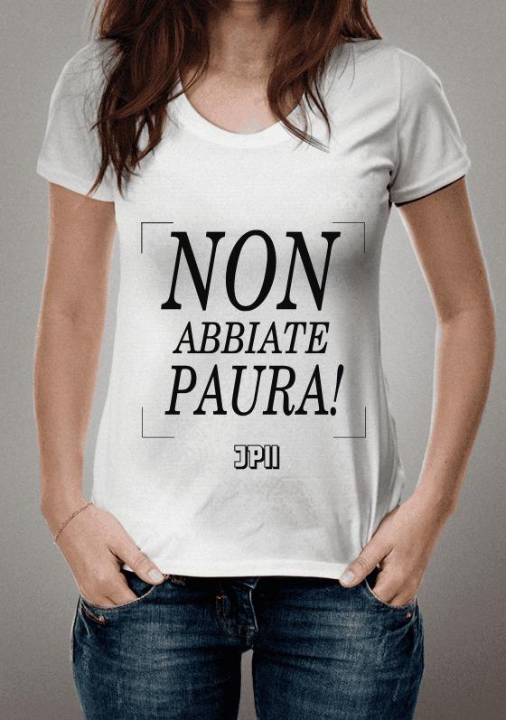 Nome do produto  Camisa Non Abbiate Paura (SJPII)