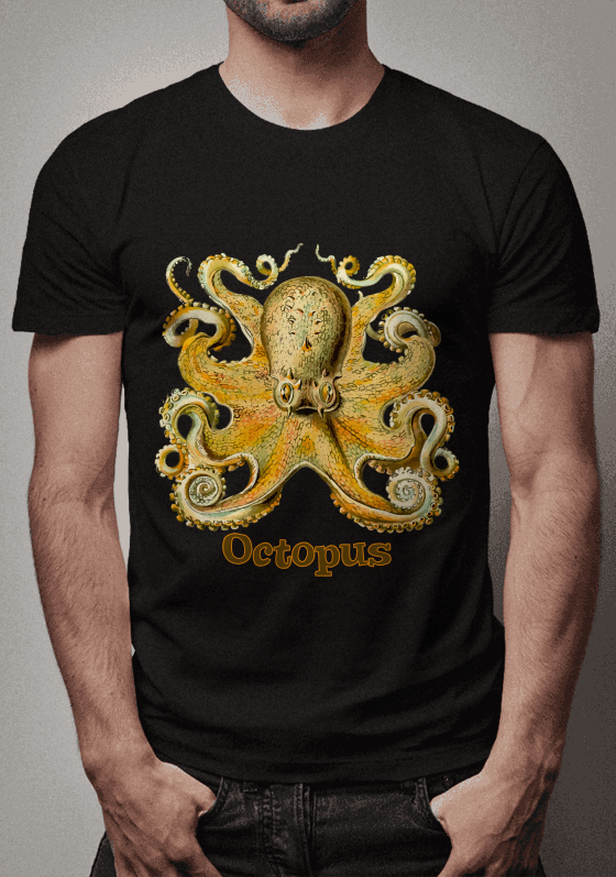 Nome do produto  Camisa Octopus