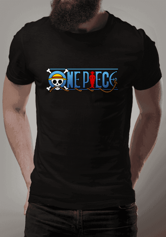 Nome do produto  CAMISA ONE PIECE - PRETA