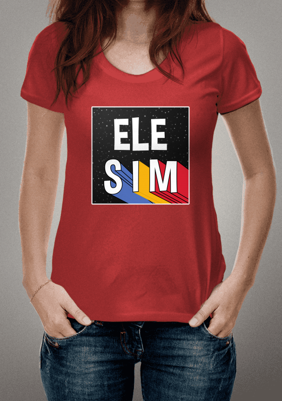 Nome do produto  Camisa Painel Ele Não