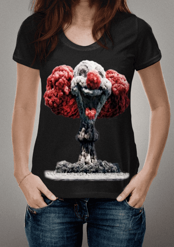 Nome do produto  Camisa palhaço 002