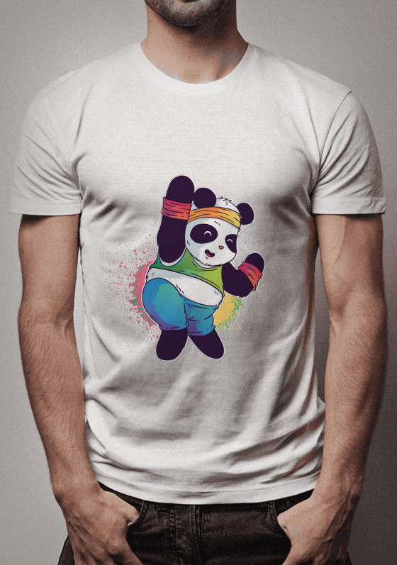 Nome do produto  Camisa Panda Fitness