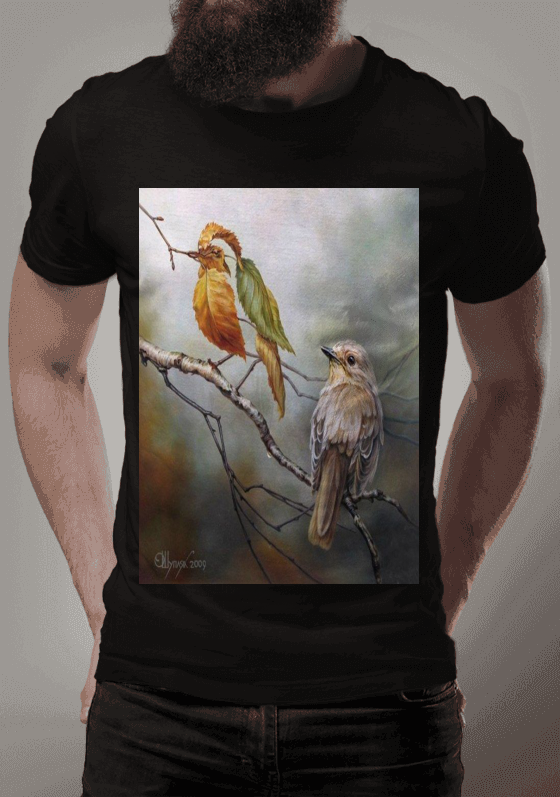 Nome do produto  Camisa Pássaros