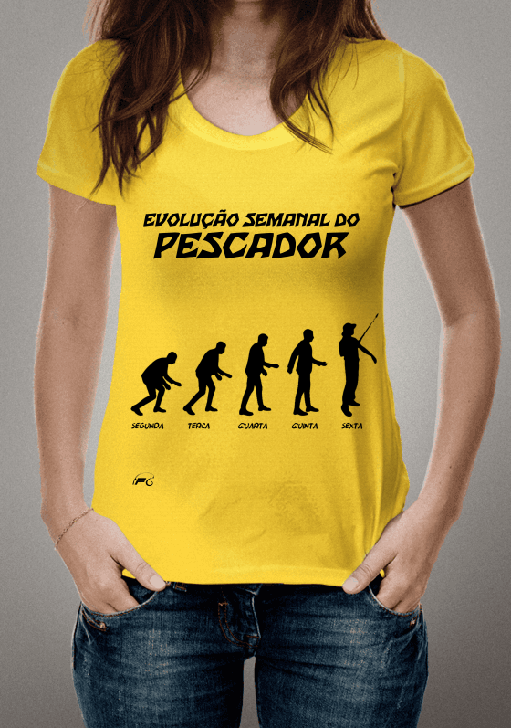 Nome do produto  Camisa pesca modelo frases