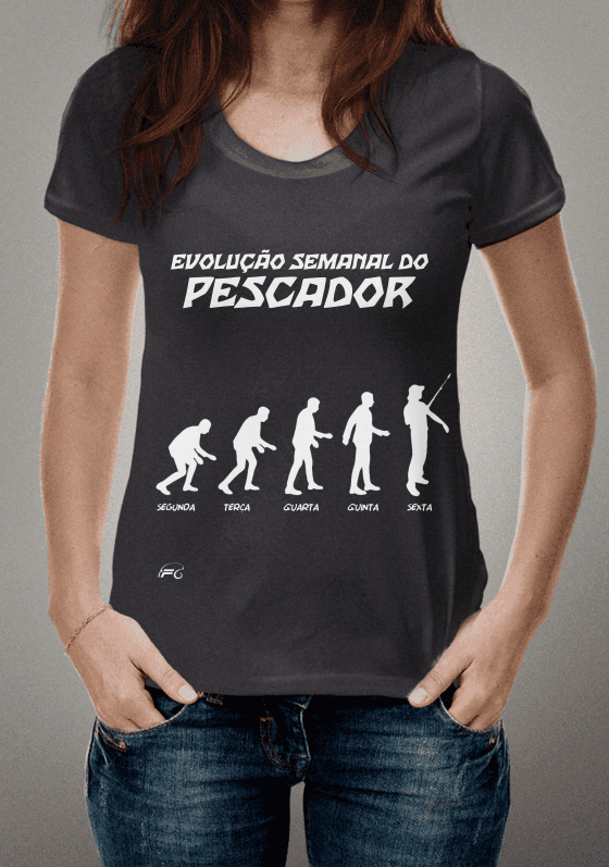 Nome do produto  Camisa pesca modelo frases