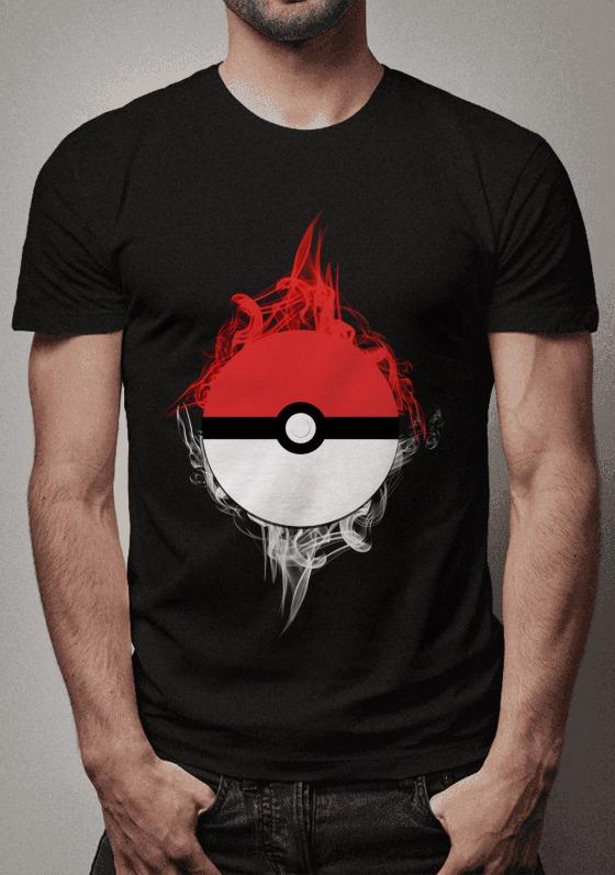 Camisa Pokebola 