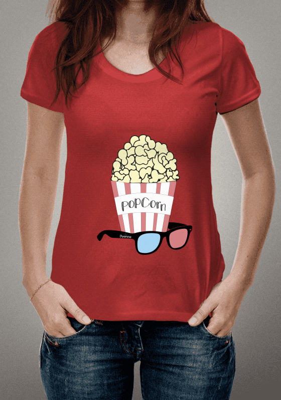 Nome do produto  Camisa Popcorn 