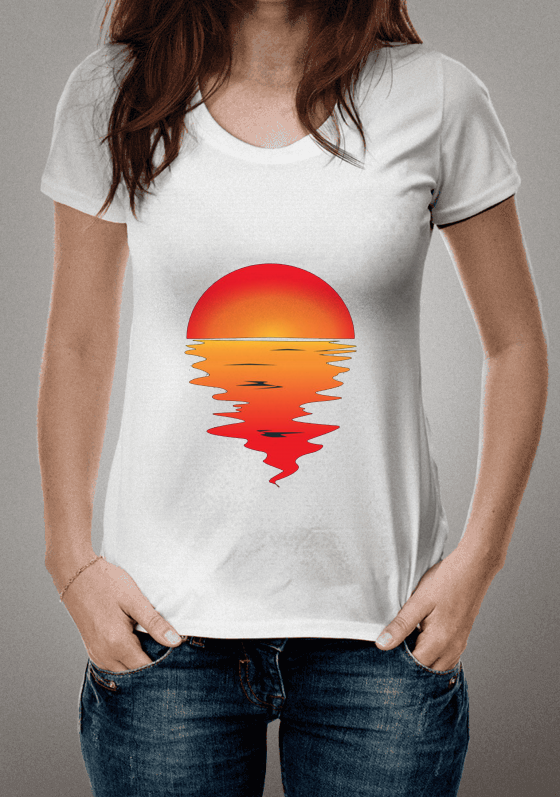 Nome do produto  Camisa Por do Sol