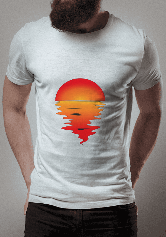 Nome do produto  Camisa Por do Sol
