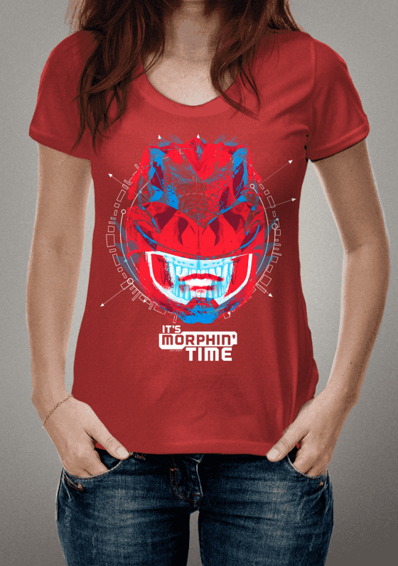 Camisa Power Rangers