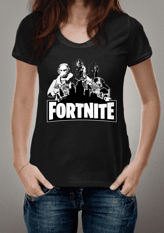 Camisa Preta Fortnite