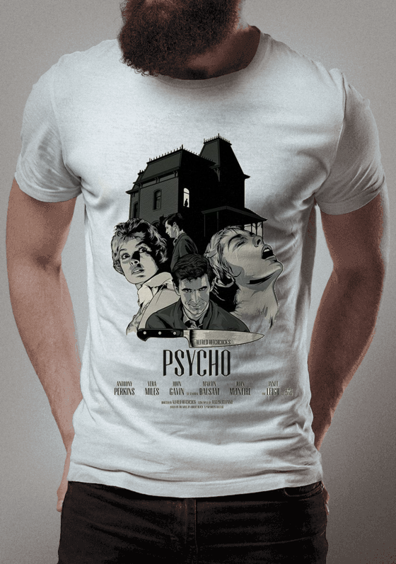Nome do produto  Camisa Psycho