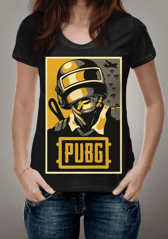 CAMISA PUBG - 2019 MODELO