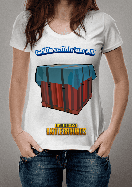 Camisa PUBG AirDrop - Battlegrounds