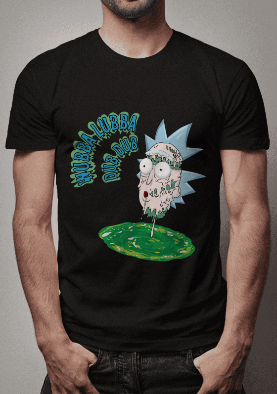 Nome do produto  Camisa Rick and Morty Bordão