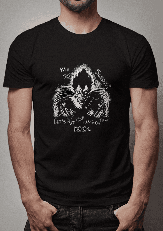 Nome do produto  CAMISA RYUK - PRETA