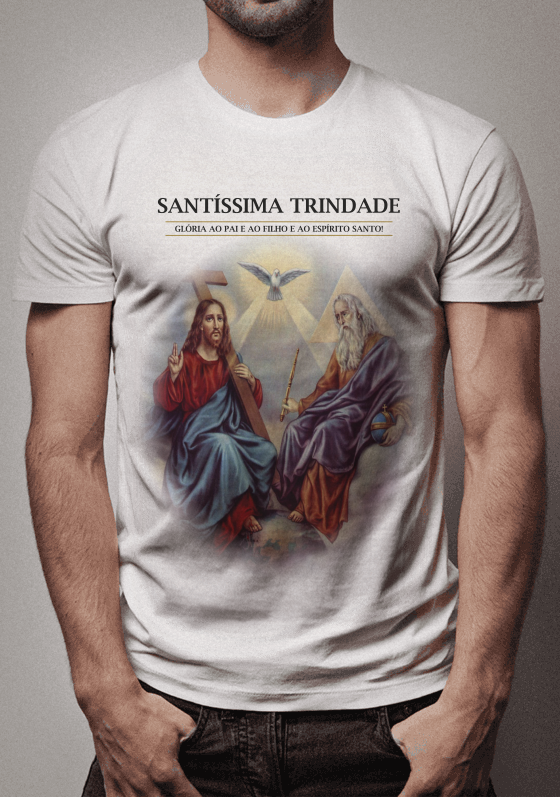 Nome do produto  Camisa Santissima Trindade