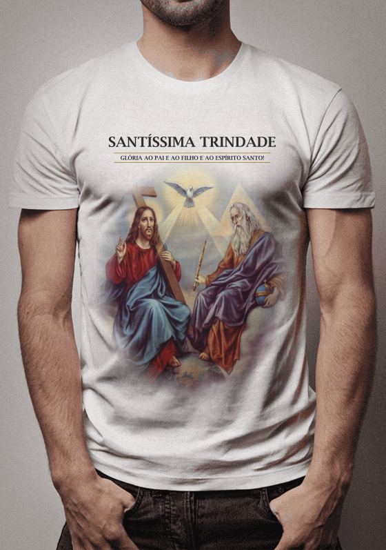 Nome do produto  Camisa Santissima Trindade