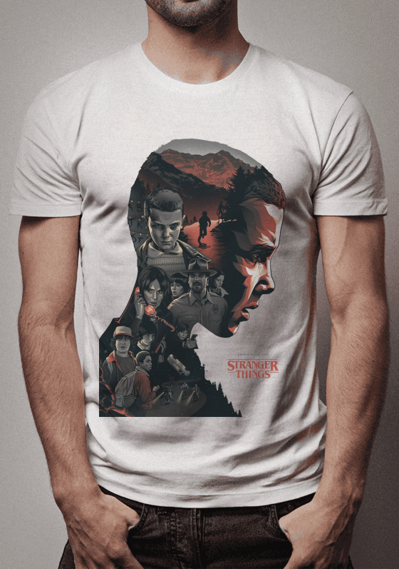 Nome do produto  Camisa STRANGE THINGS