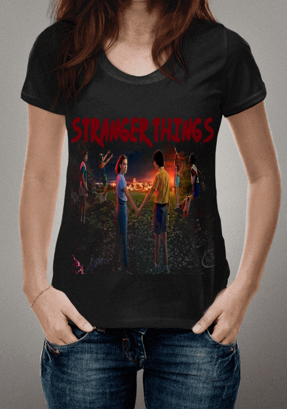 camisa stranger things