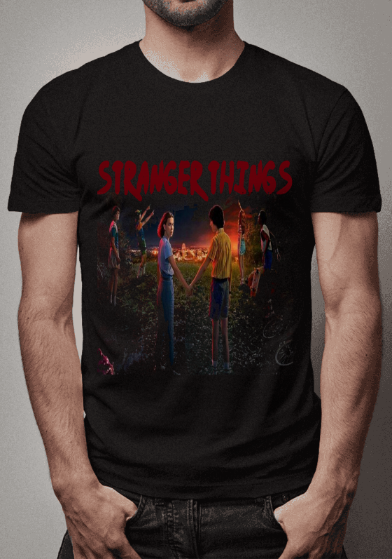 camisa stranger things