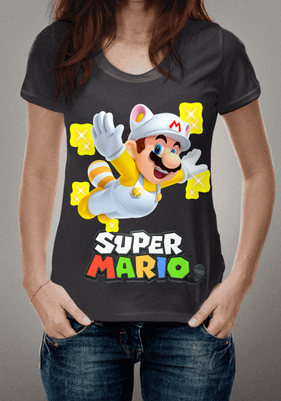 Camisa Super Mario 3