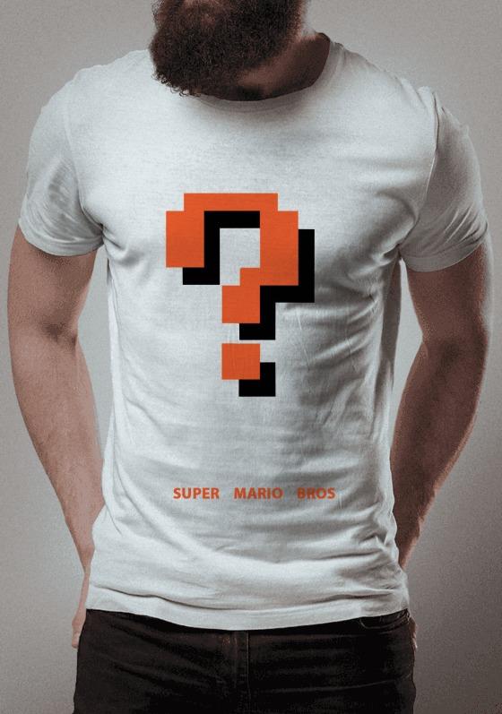Camisa Super Mario Bros