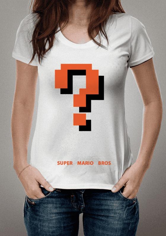 Camisa Super Mario Bros