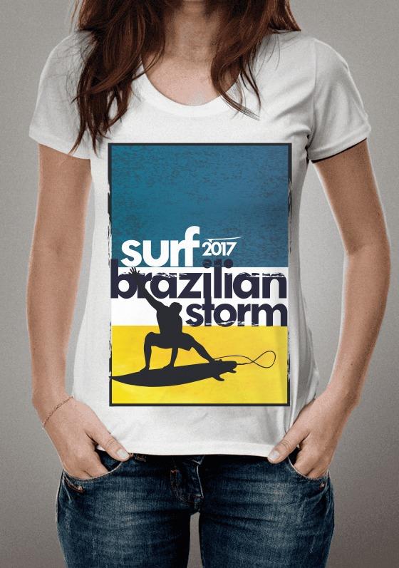 Nome do produto  Camisa Surf Brazilian Storm