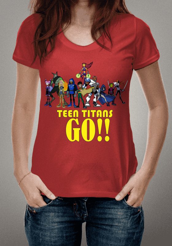 Camisa Teen Titans 
