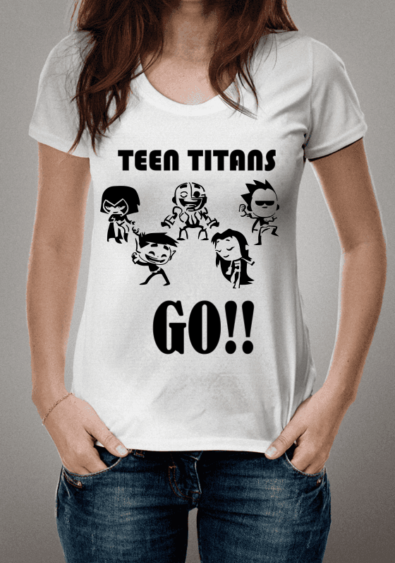 Camisa Teen Titans Go nerd
