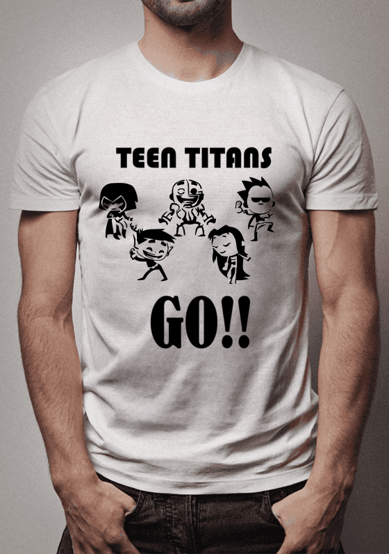 Camisa Teen Titans Go nerd