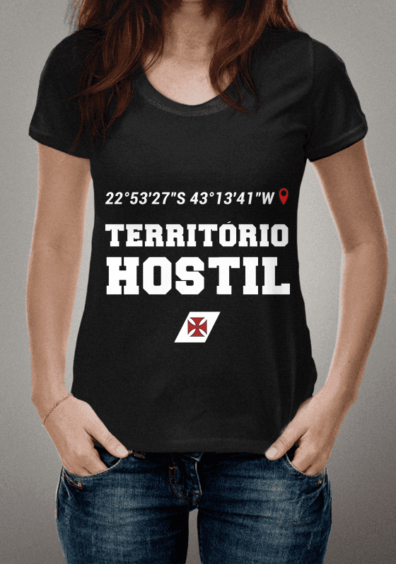 Nome do produto: Camisa Território Hostil