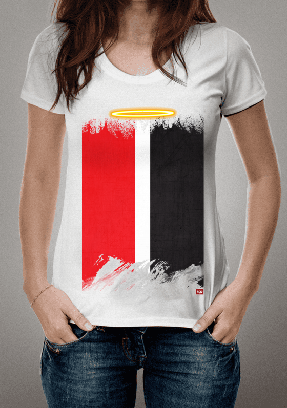 Nome do produto  Camisa Tricolor Anjo