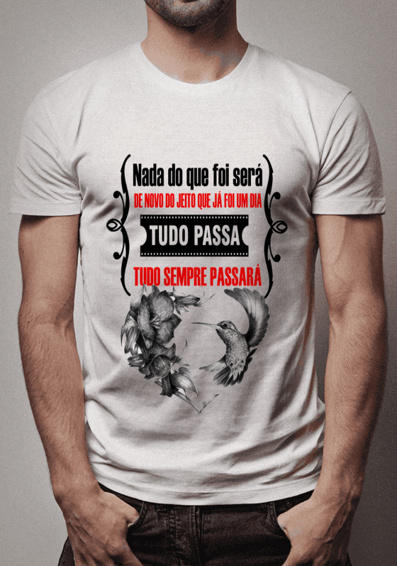 Nome do produto  Camisa tudo passa