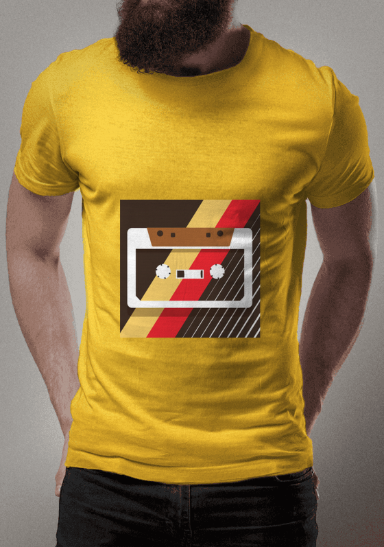 Nome do produto  Camisa Vintage Fita cassete