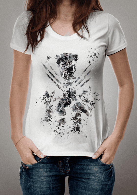 Camisa Wolverine fragmentado