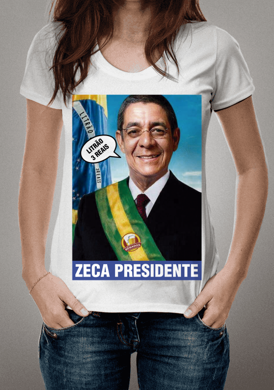 Nome do produto  CAMISA ZECA PRESIDENTE