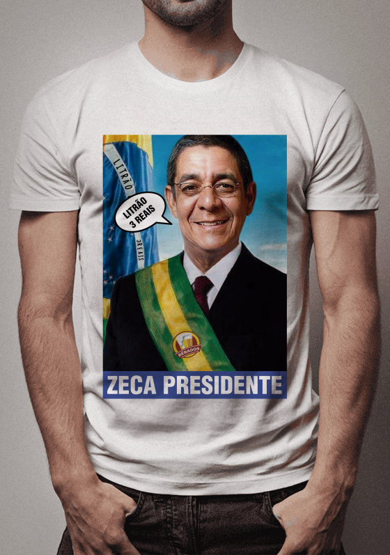 Nome do produto  CAMISA ZECA PRESIDENTE