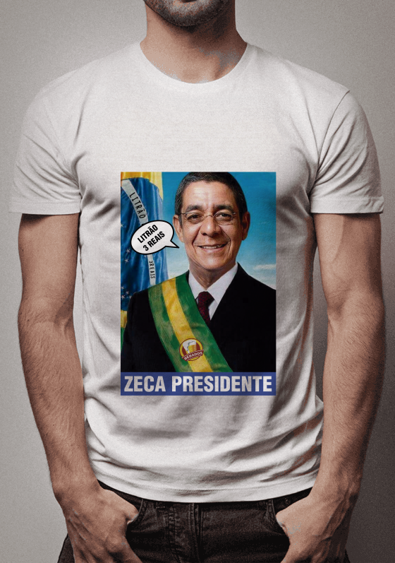 Nome do produto  CAMISA ZECA PRESIDENTE
