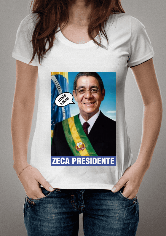 Nome do produto  CAMISA ZECA PRESIDENTE