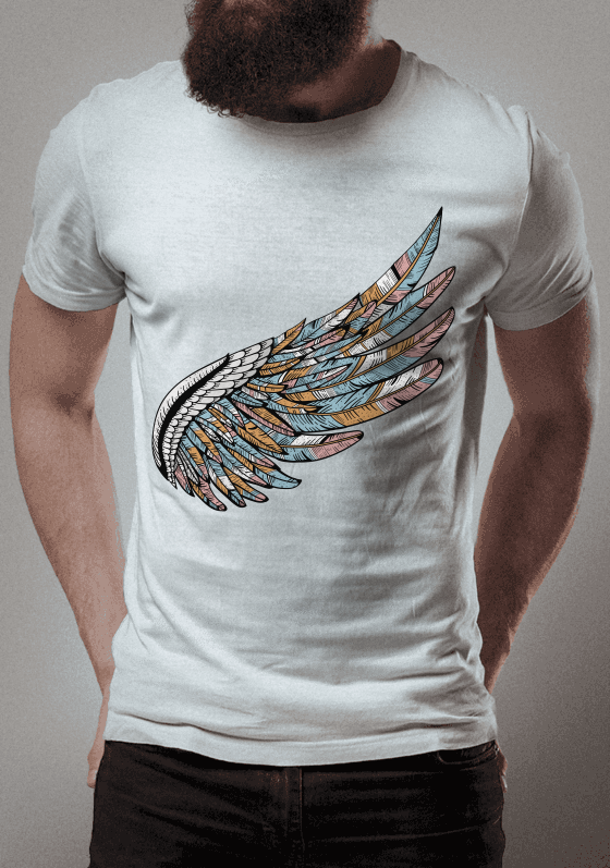 Nome do produto  CAMISETA - ASAS 001