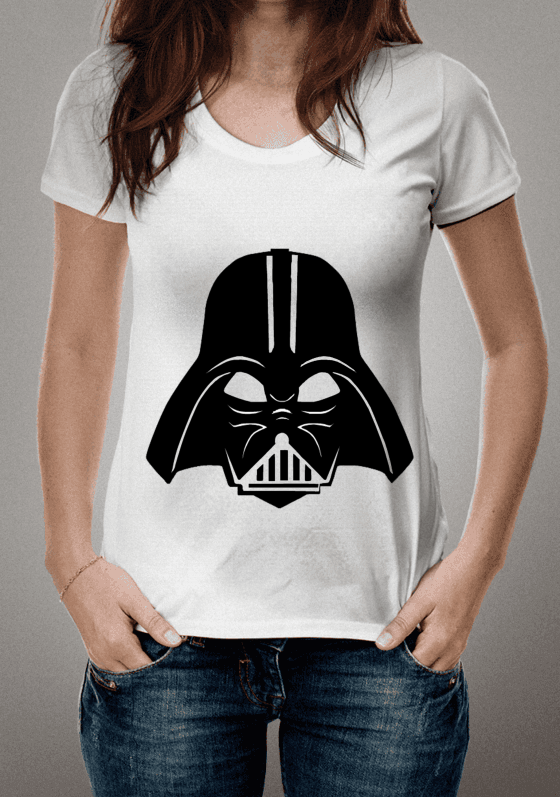 Nome do produto  Camiseta - Darth Vader