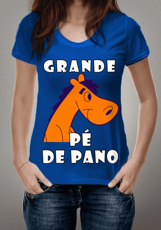Nome do produto  Camiseta - Grande Pé de Pano
