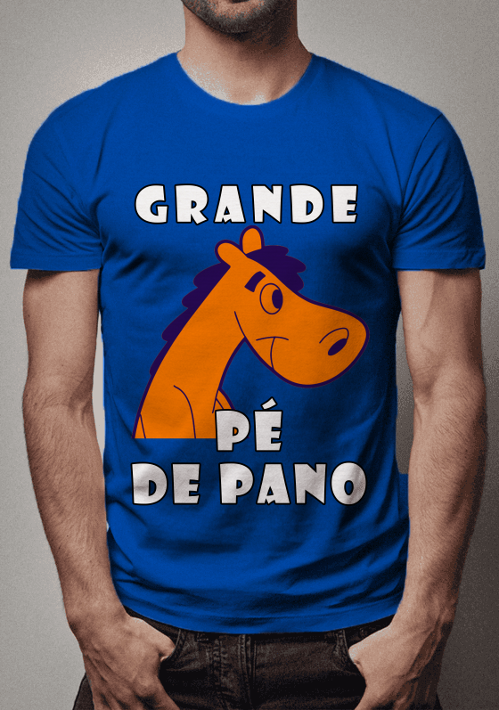 Nome do produto  Camiseta - Grande Pé de Pano