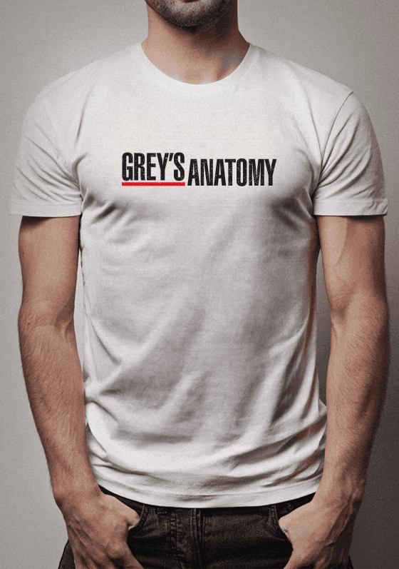 Nome do produto  CAMISETA - GREYS ANATOMY